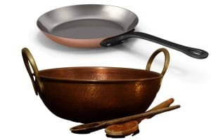 Red copper pan seasoning instructions