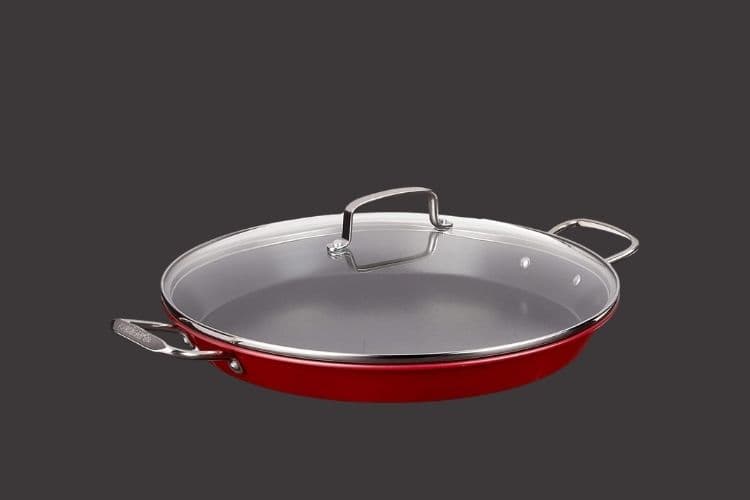 Cuisinart Non-Stick Paella Pan, best paella pan with lid