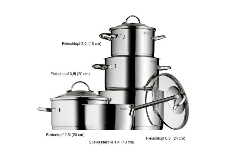 WMF stainless steel cookware