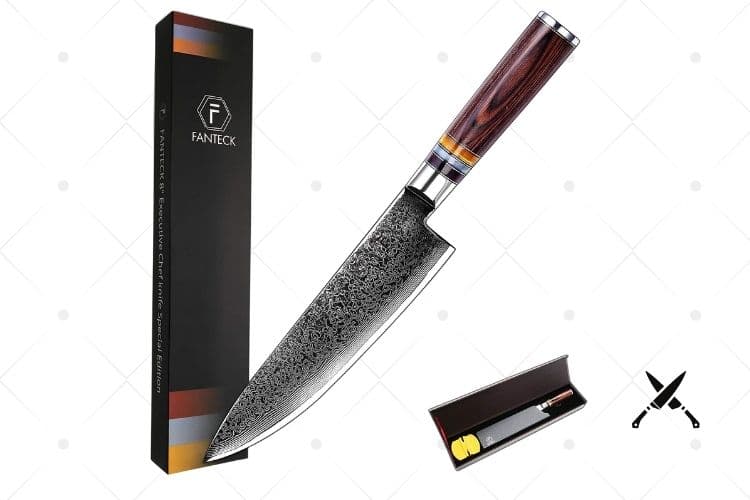 Best single piece knife (Japanese Damascus Steel Knife)